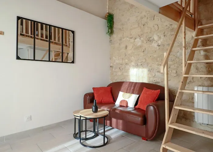 Studio Climatise Mezzanine Avec Parking